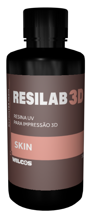 RESINA DE IMPRESSÃO 3D - RESILAB 3D MODELO SKIN