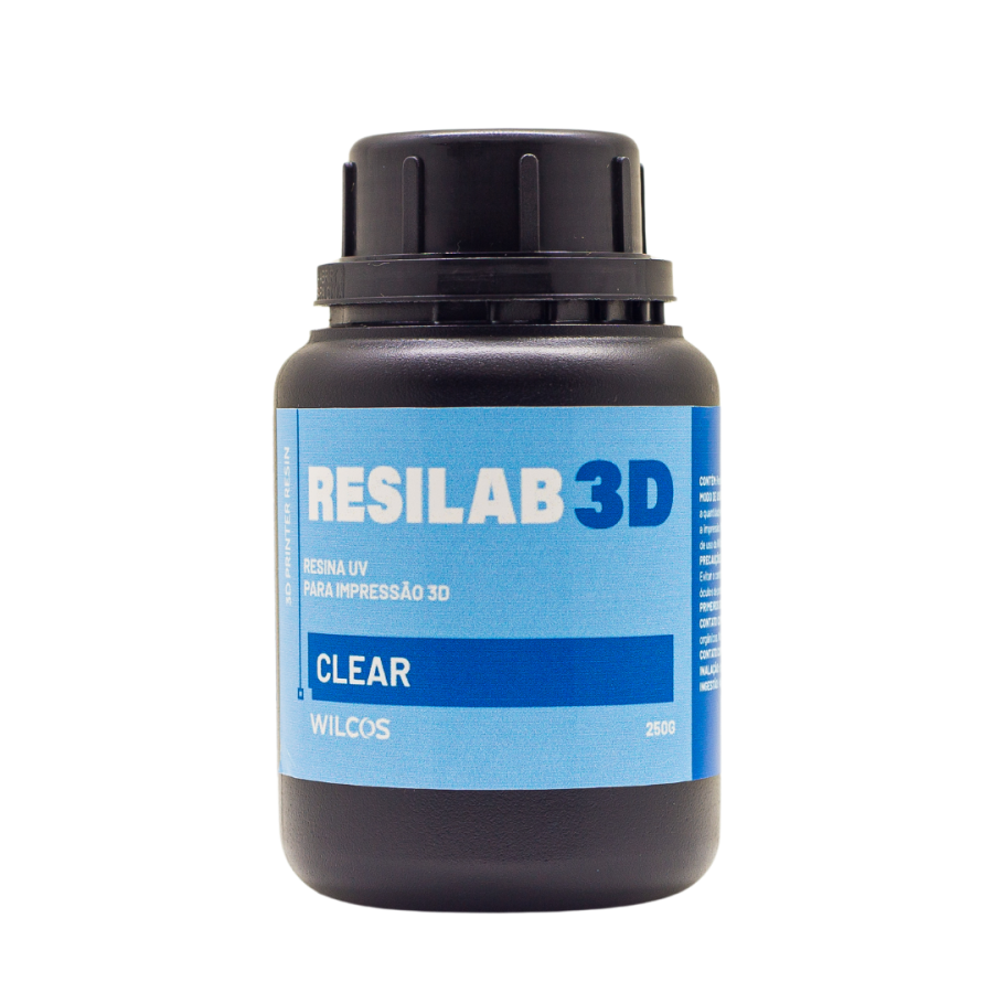 RESINA DE IMPRESSÃO 3D - RESILAB 3D CLEAR