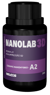 RESINA DE IMPRESSÃO 3D - NANOLAB 3D NANOHÍBRIDA