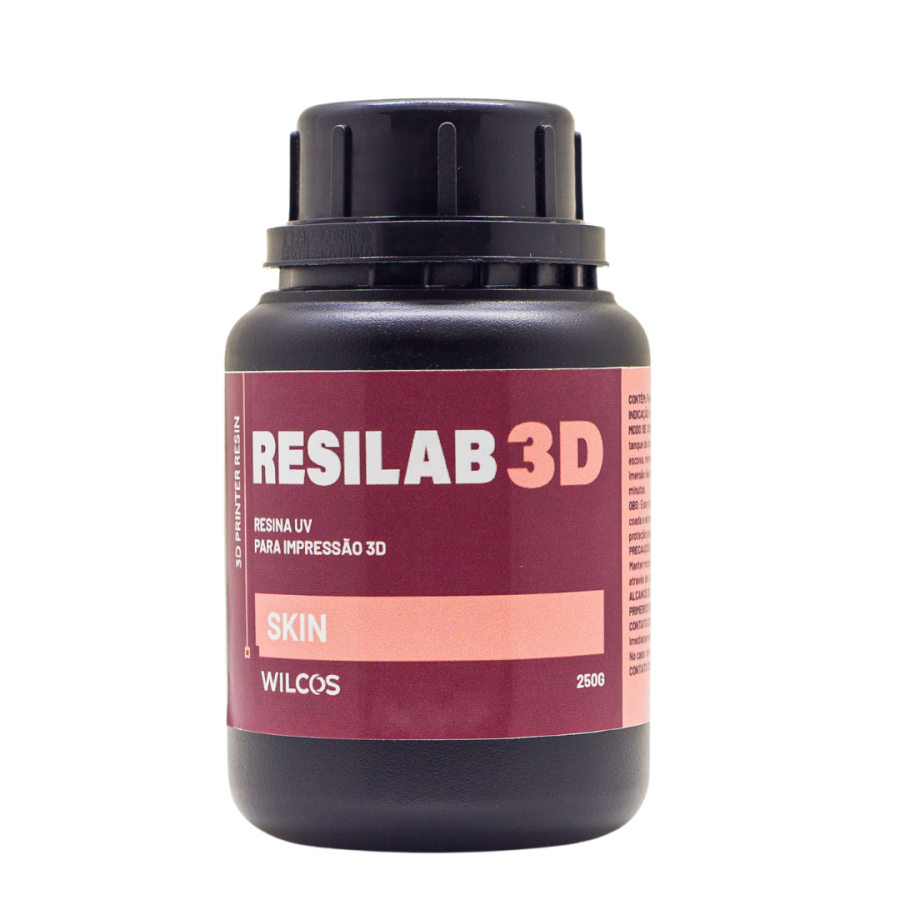 RESINA DE IMPRESSÃO 3D - RESILAB 3D MODELO SKIN